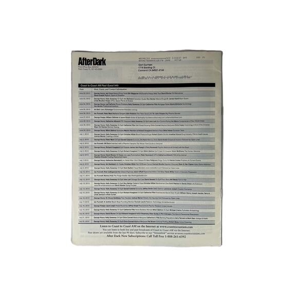 Ephemera After Dark Coast to Coast AM Magazine Mysterious Dream Realm Augus 2010 - Picture 2 of 2